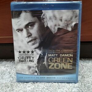 Green Zone (Blu-ray Disc, 2010) Matt Damon, Amy Ryan - Brand New & Sealed